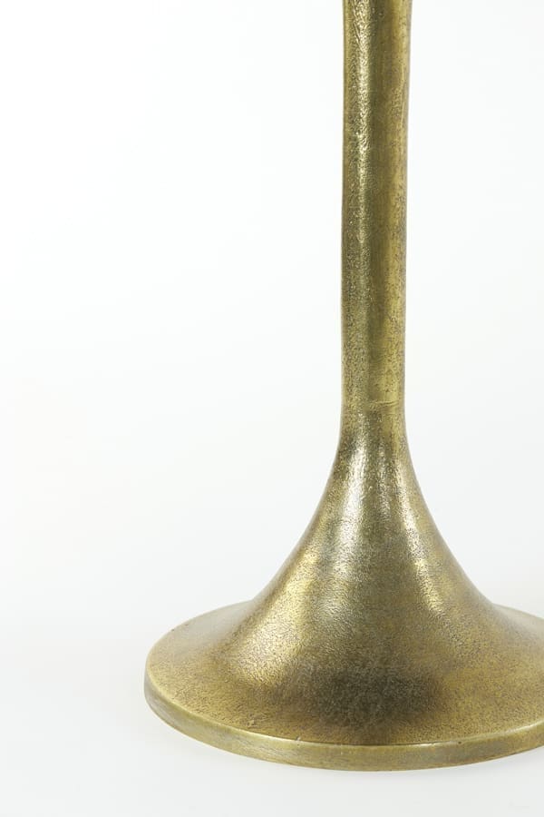 Bijzettafel Rickerd - Geel Agaat+antiek Brons Light & Living Bijzettafel 6765260
