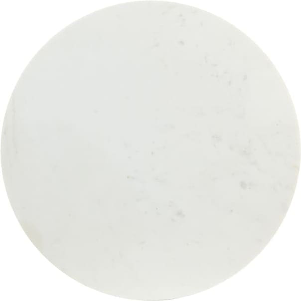 Bijzettafel Rickerd - Wit Marmer+antiek Brons Light & Living Bijzettafel 6765326