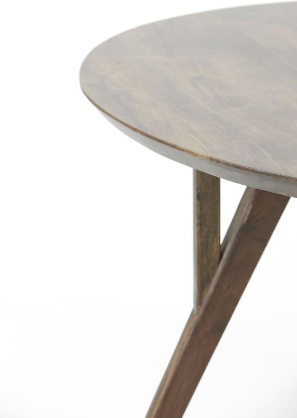 Eettafel Quenza - Acacia Hout Donker Bruin Light & Living Eettafel 6774684