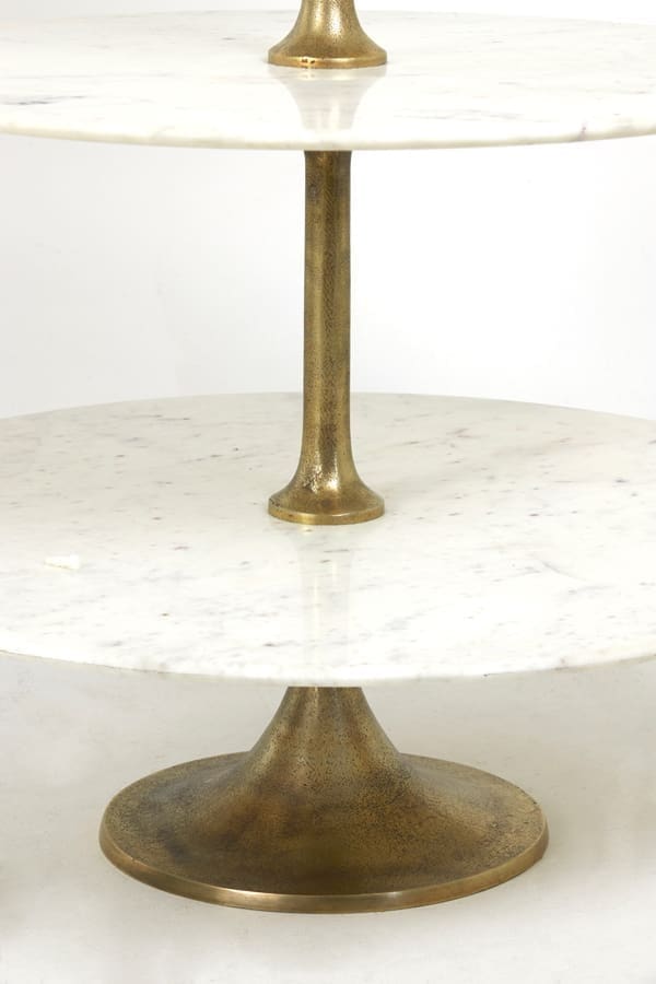 Etagere Vermentino - Marmer Wit Light & Living Woonaccessoire|Woningdecoratie 6610129