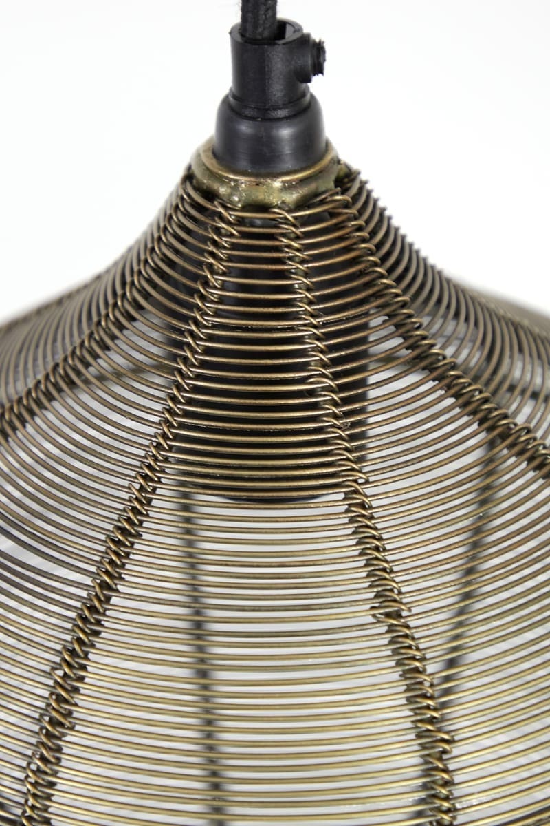 Hanglamp Alvaro - Antiek Brons Light & Living Hanglamp 2956918
