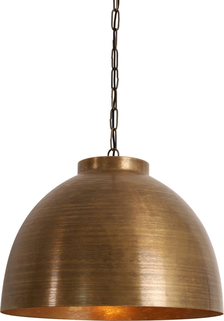 Hanglamp Kylie - Ruw Oud Brons Light & Living Hanglamp 3018520