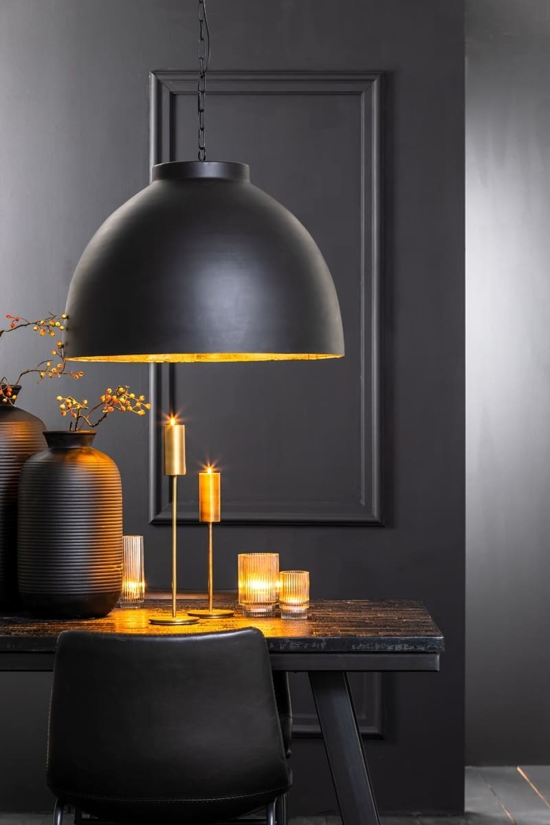 Hanglamp Kylie - X-large Zwart-goud Light & Living Hanglamp 3018512