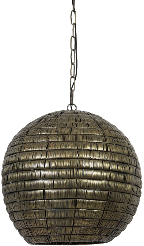 Hanglamp Kymora - Antiek Brons Light & Living Hanglamp 2933218