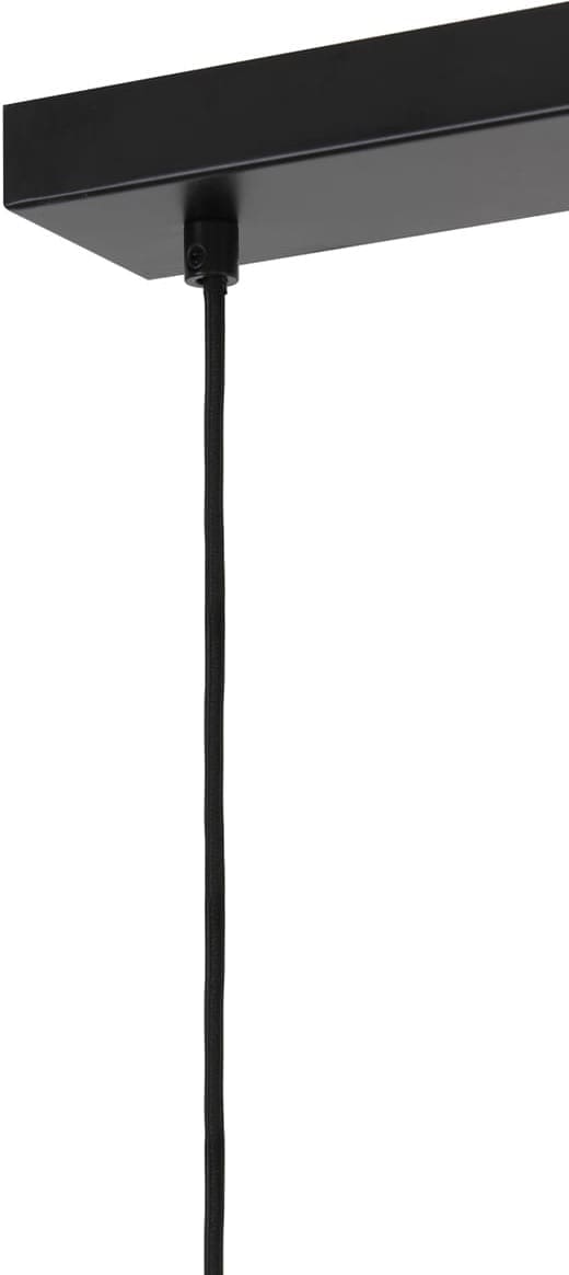 Hanglamp Lekar - Antiek Brons+smoke Glas Light & Living Hanglamp 2946184