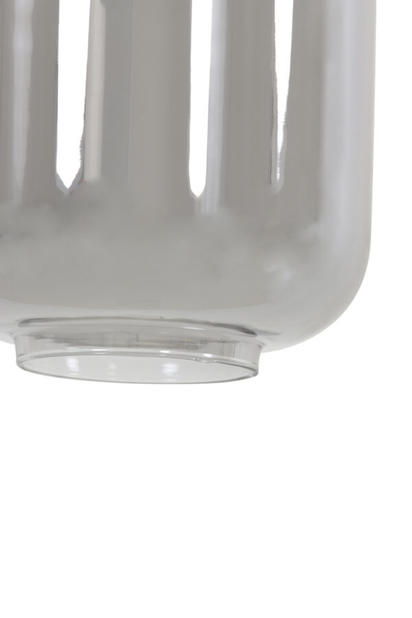 Hanglamp Lekar - Antiek Brons+smoke Glas Light & Living Hanglamp 2946284
