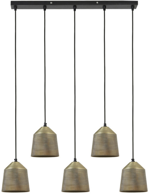 Hanglamp Lilou - Antiek Brons Light & Living Hanglamp 2933718