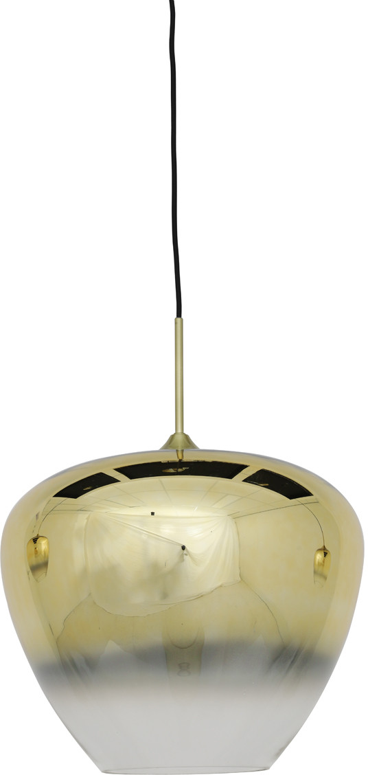 Hanglamp Mayson - Glas Goud-helder+goud Light & Living Hanglamp 2952485