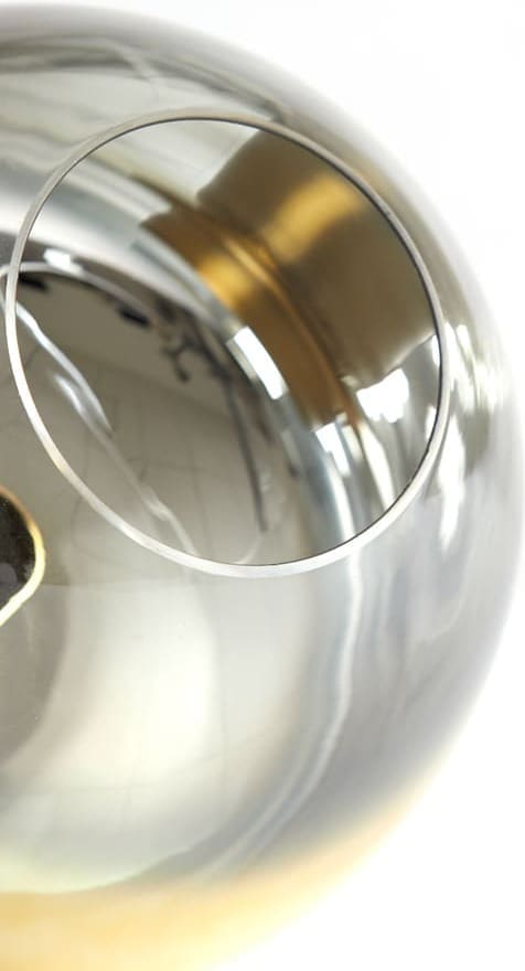 Hanglamp Mayson - Glas Goud-helder+goud Light & Living Hanglamp 2958685