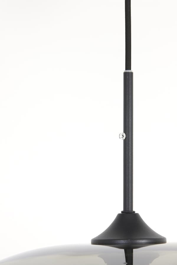 Hanglamp Mayson - Smoke Glas-mat Zwart Light & Living Hanglamp 2952527
