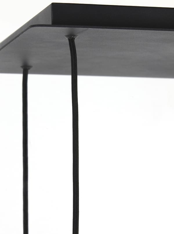 Hanglamp Mayson - Smoke Glas-mat Zwart Light & Living Hanglamp 2952527