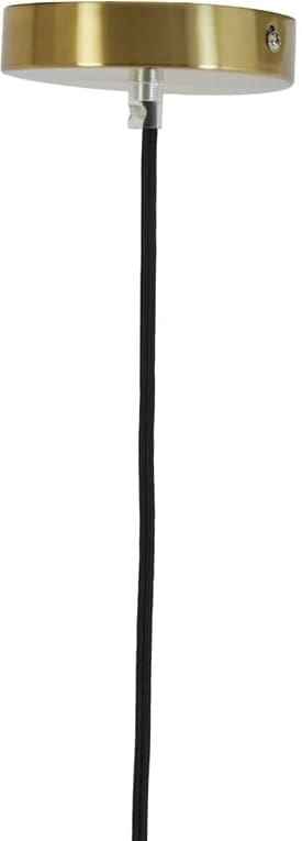 Hanglamp Misty - Glas Amber+goud Light & Living Hanglamp 2961283