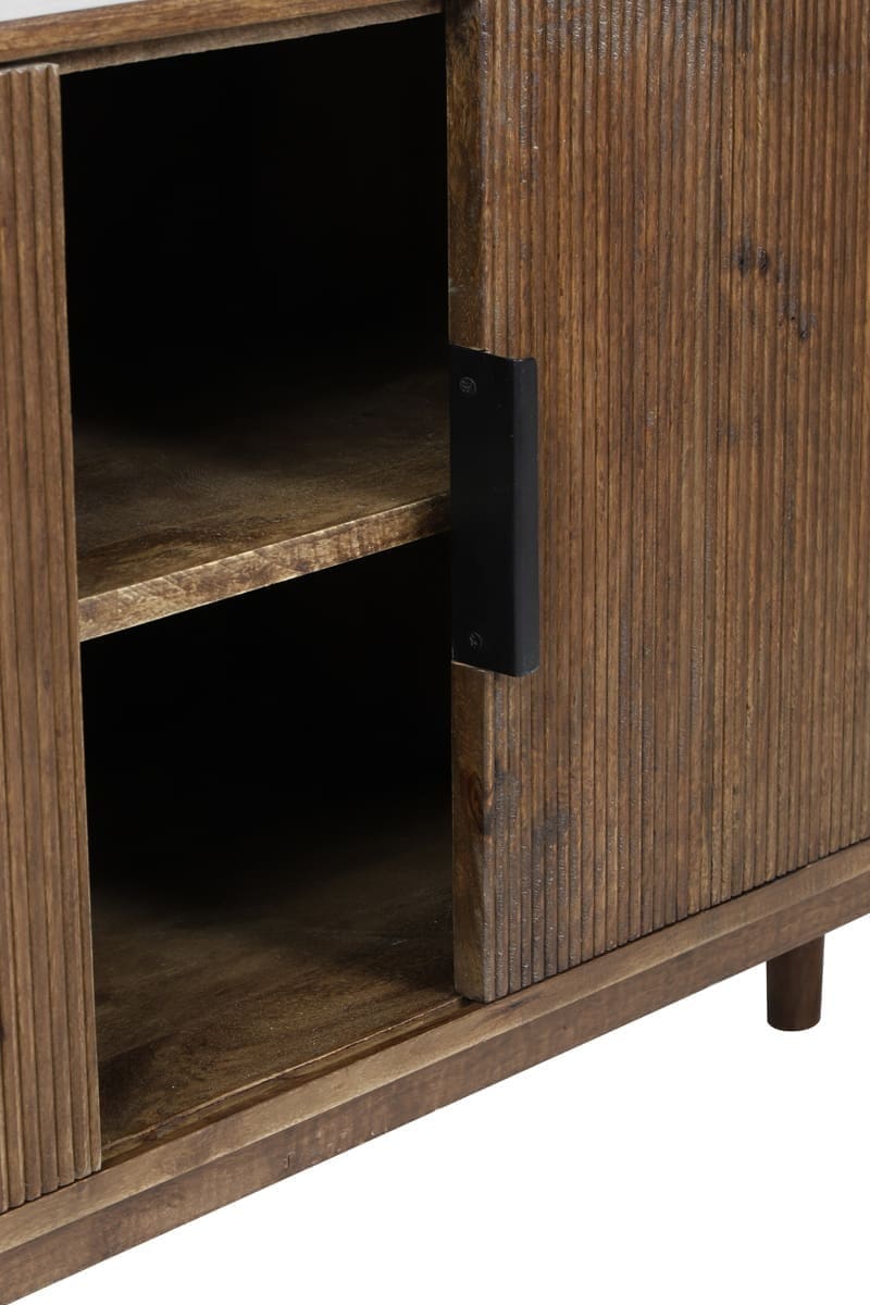 Kast Bitika - Hout Donker Bruin Light & Living Kast 6767584