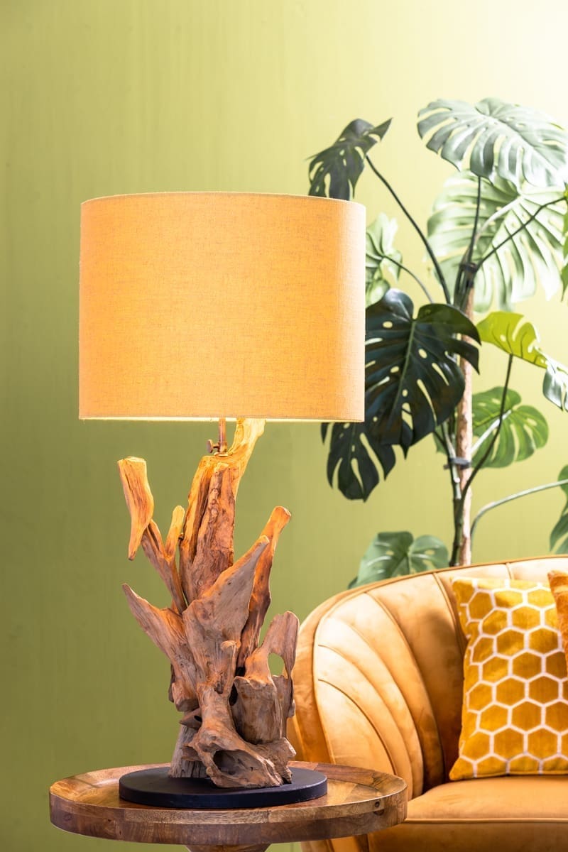 Lampvoet Arbanasi - Hout Light & Living Lampvoet 7034684