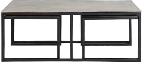 Salontafel Kumalu - Antiek Brons Light & Living Salontafel 6732418