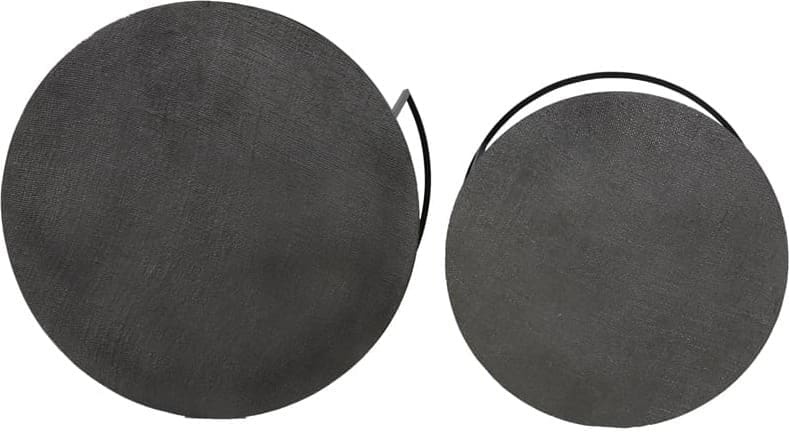 Salontafel Rengo - Relief Zwart Nikkel Light & Living Salontafel 6739116