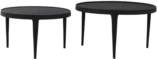 Salontafel Tobias - Zwart Light & Living Salontafel 6772312