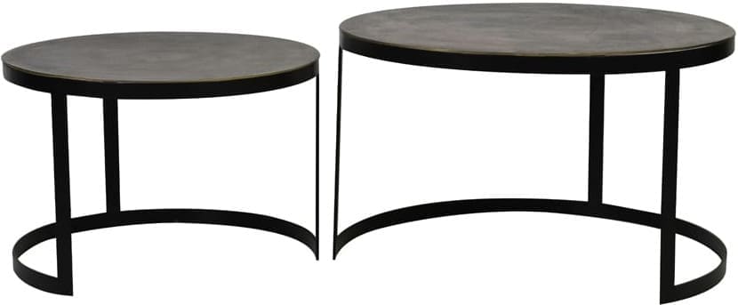 Salontafel Trelo - Antiek Brons-zwart Light & Living Salontafel 6755018