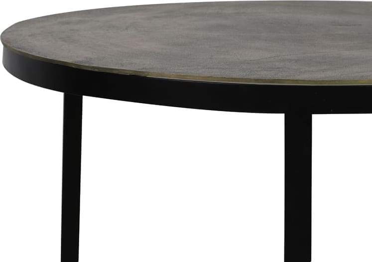 Salontafel Trelo - Antiek Brons-zwart Light & Living Salontafel 6755018