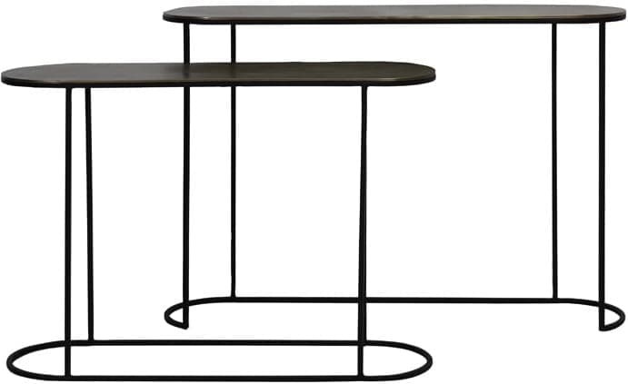 Side Bocov - Antiek Brons-zwart Light & Living Wandtafel 6746118