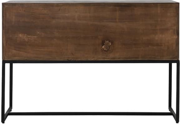 Side Meave - Hout Mat Donker Bruin Light & Living Wandtafel 6767264