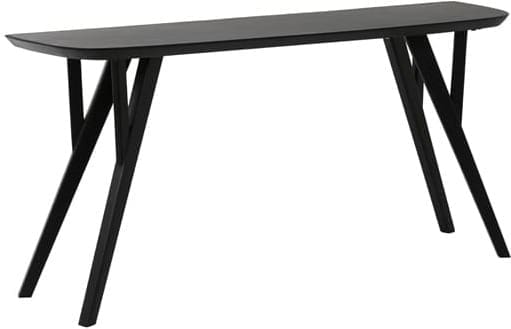 Side Quenza - Acacia Hout Mat Zwart Light & Living Wandtafel 6772712