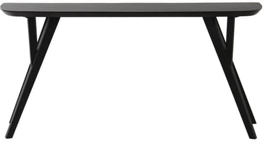 Side Quenza - Acacia Hout Mat Zwart Light & Living Wandtafel 6772712