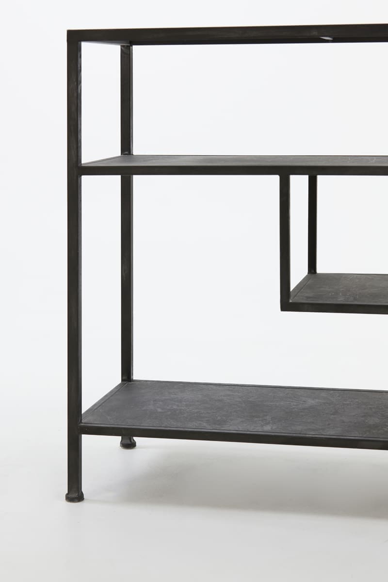 Side Ylaya - Antiek Zwart Light & Living Wandtafel 6732016