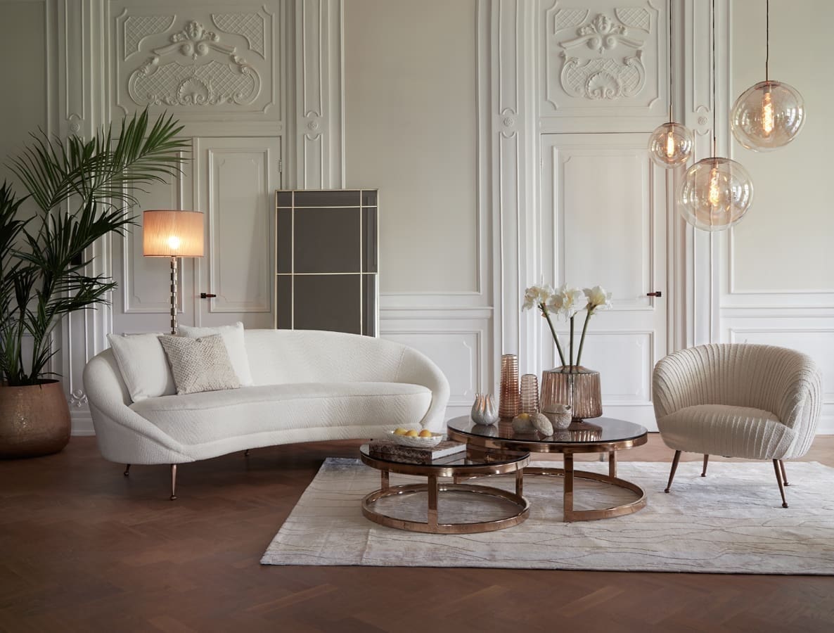 Spiegel Rincon - Smoke Glas+goud Light & Living Spiegel 7314727