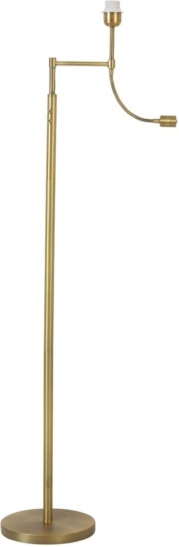 Vloerlamp Calgary - Antiek Brons Met LED Light & Living Vloerlamp 1714518