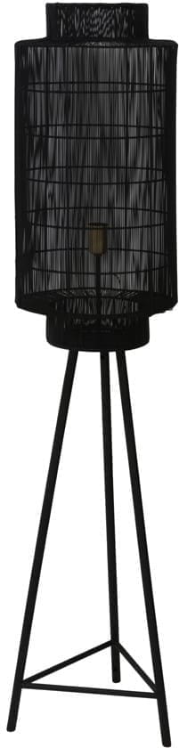 Vloerlamp Gruaro - Mat Zwart-antiek Brons Light & Living Vloerlamp 8208812