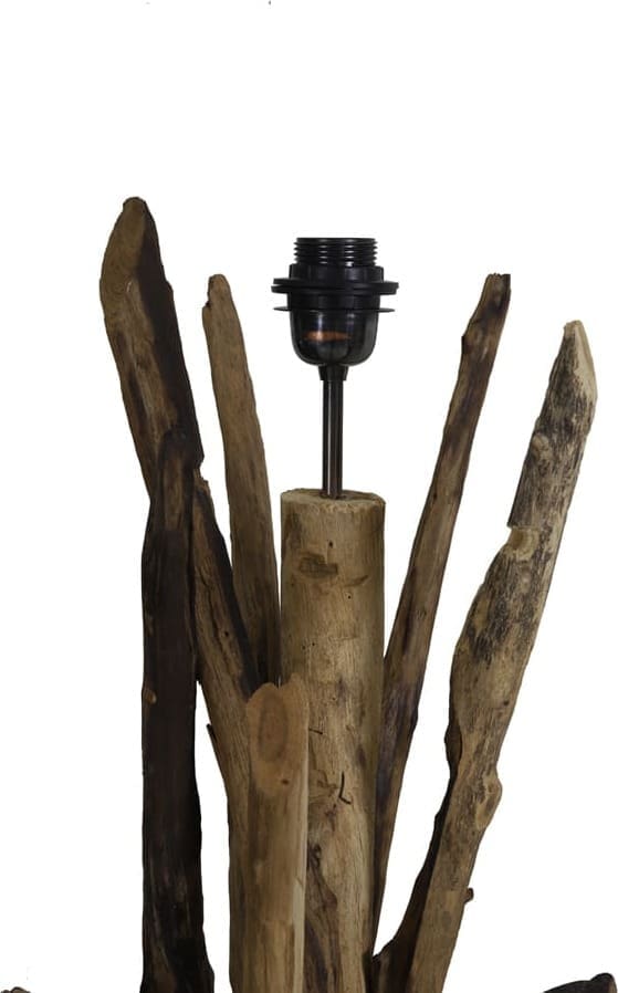 Vloerlamp Vidin - Hout Light & Living Vloerlamp 8204384