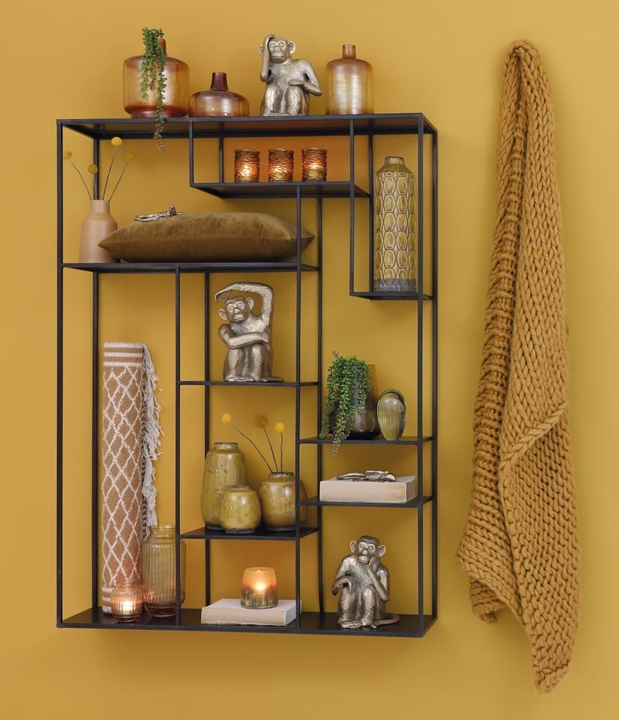 Wandrek Talara - Antiek Zwart Light & Living Wandrek 6729520