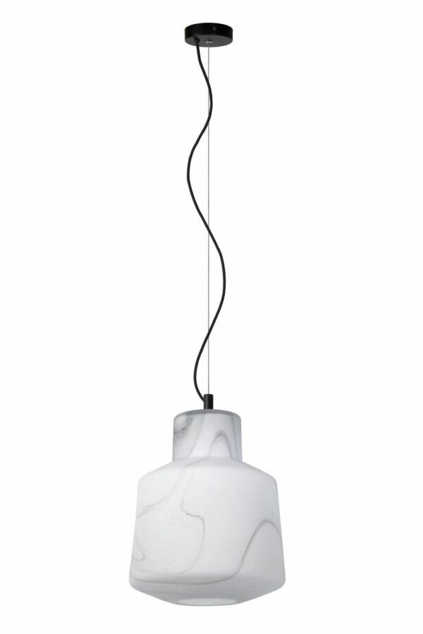 Alistair - Hanglamp - Ø30 cm - 1xe27 - Wit Lucide Hanglamp 20418/01/31