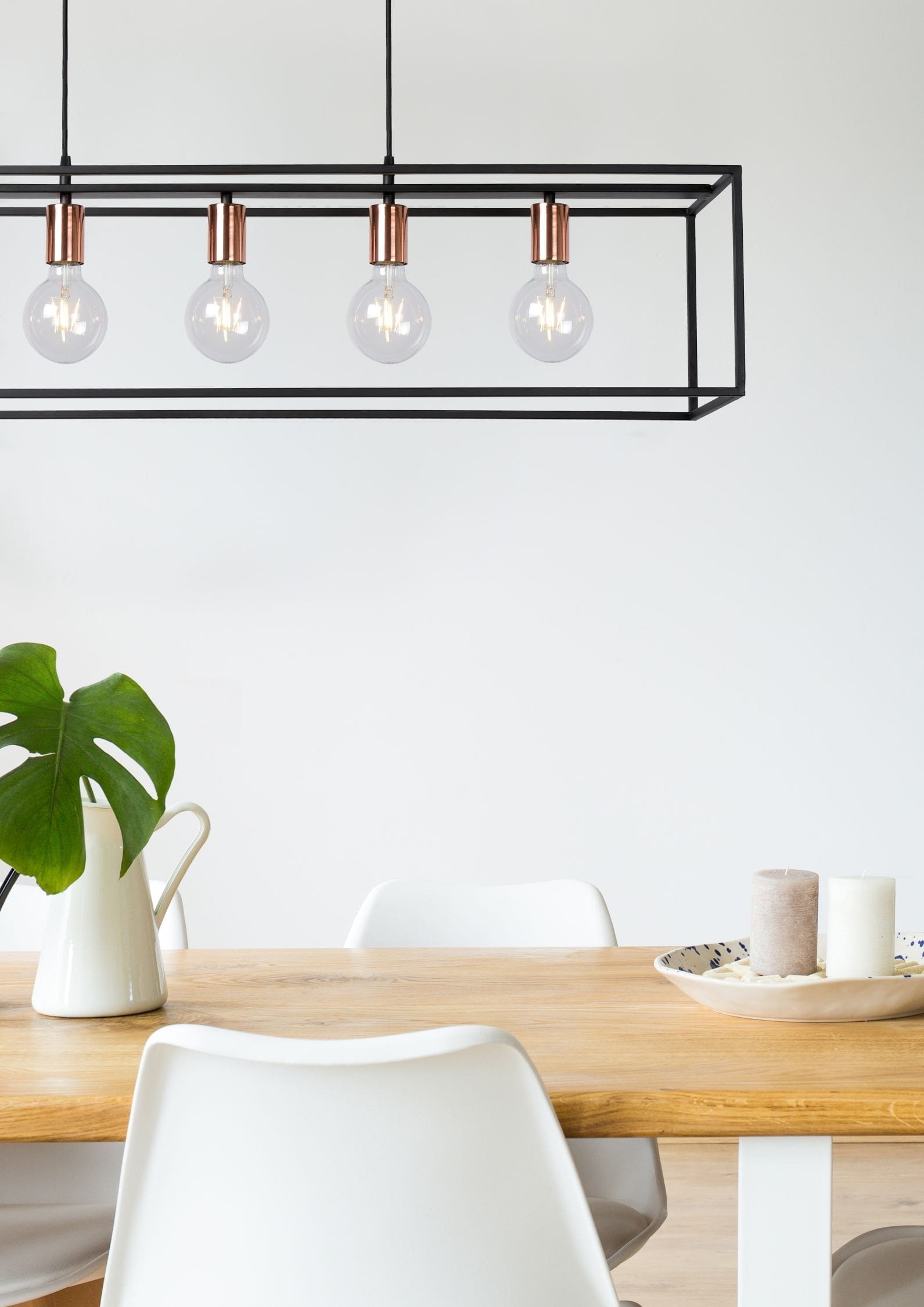 Arthur Hanglamp 5xe27 - Zwart Lucide Hanglamp 08424/05/30