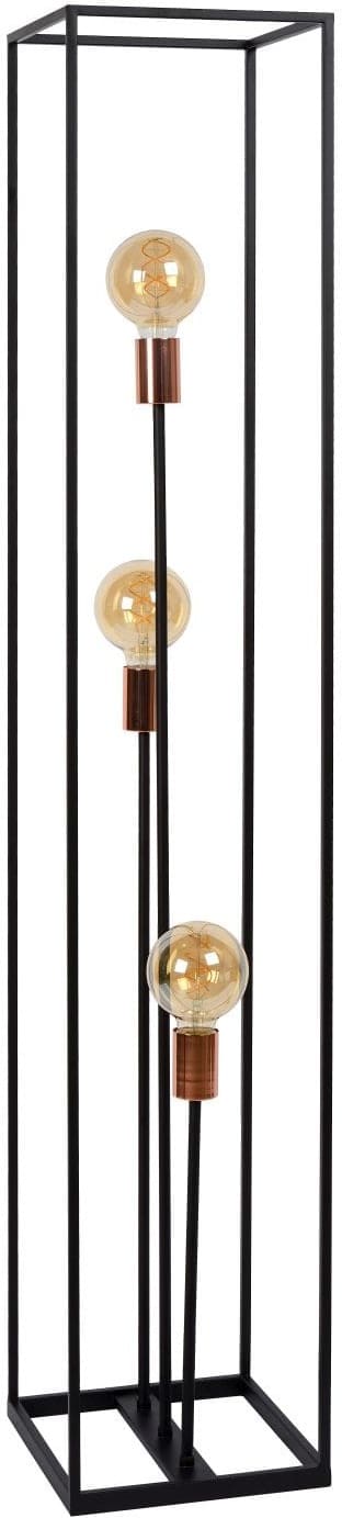 Arthur Vloerlamp 3xe27 - Zwart Lucide Vloerlamp 08724/03/30