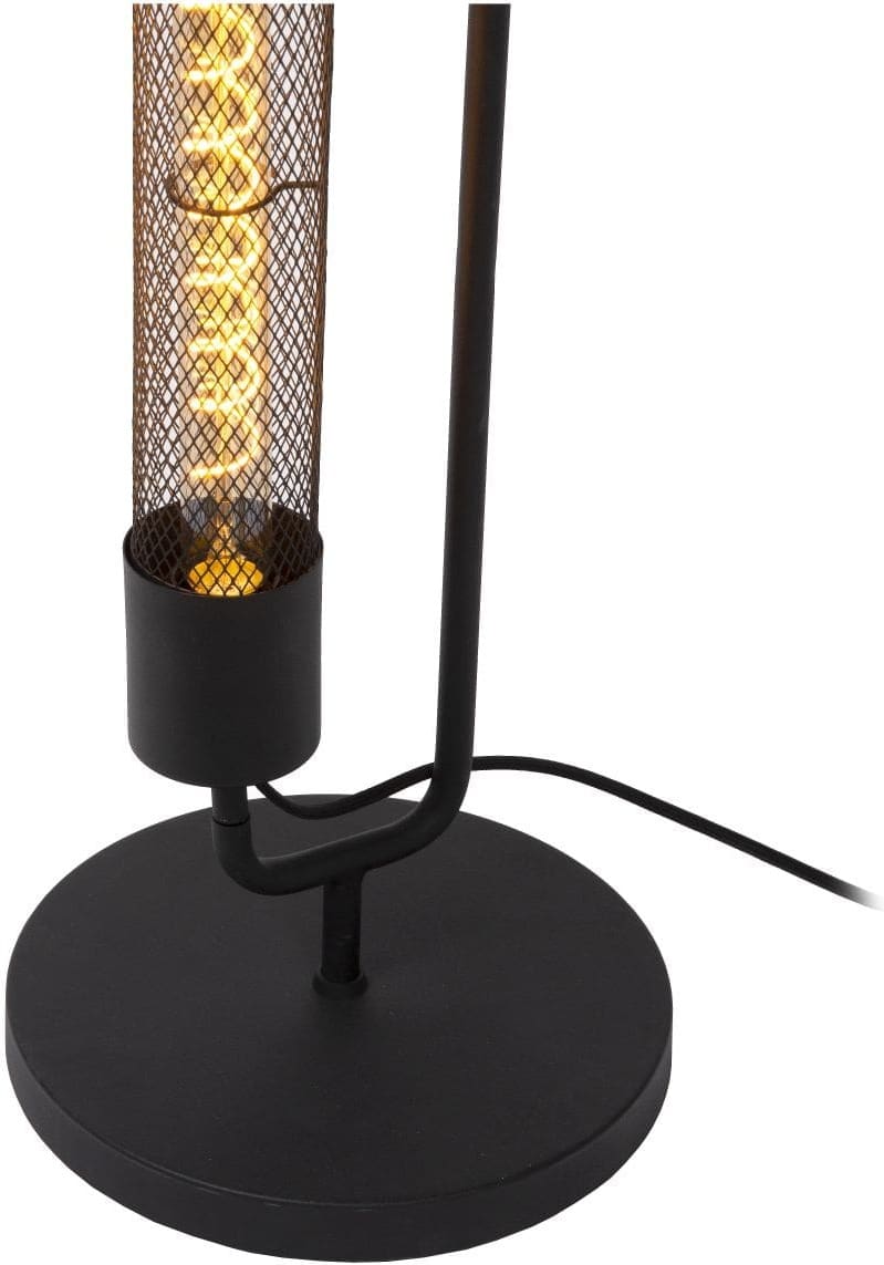 Calixt Vloerlamp 2xe27 - Zwart Lucide Vloerlamp 05733/02/30