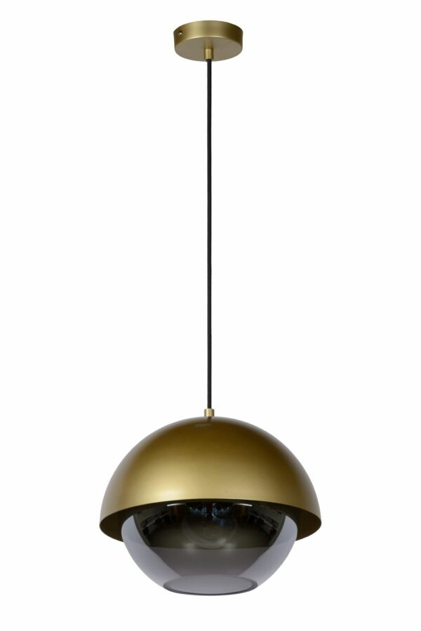 Cooper - Hanglamp - Ø30 cm - 1xe27 - Mat Goud / Messing Lucide Hanglamp 10410/20/02