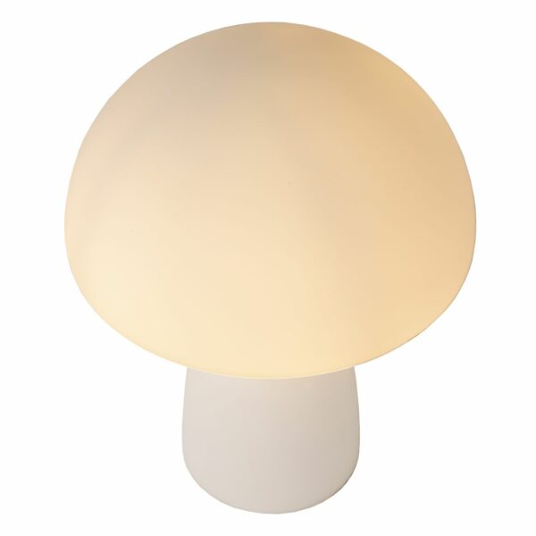 Fungo - Tafellamp - 1xe27 - Opaal Lucide Tafellamp 10514/01/61