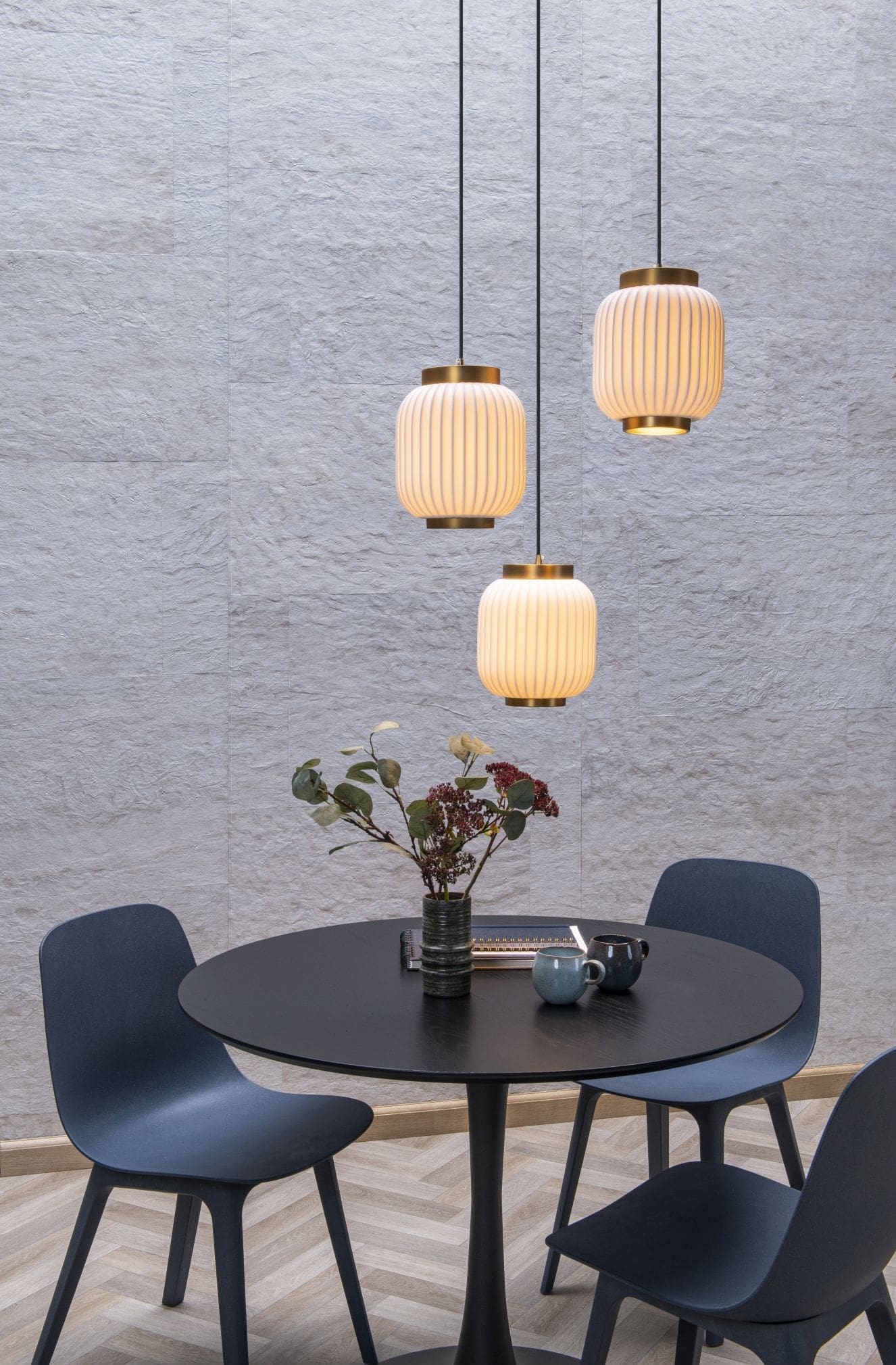 Gosse Hanglamp 3xe27 - Wit Lucide Hanglamp 13435/03/31