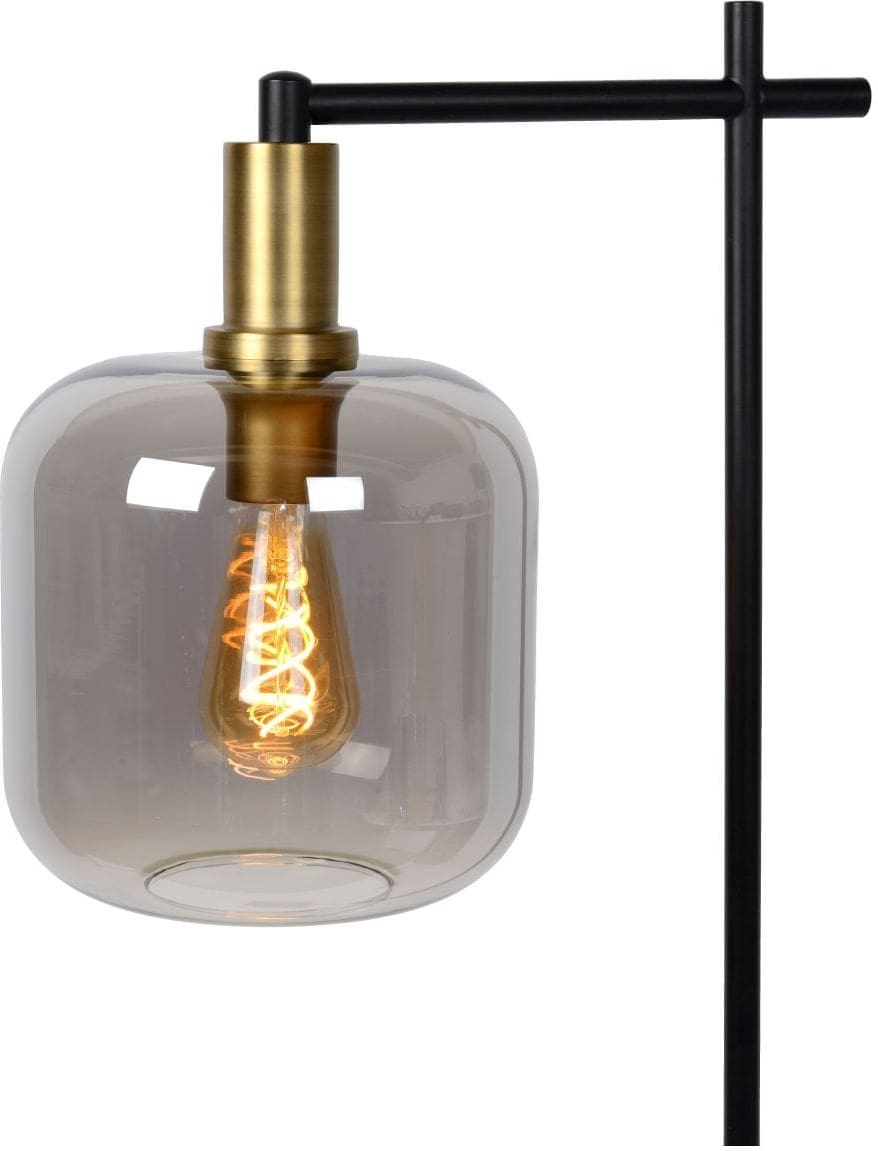 Joanet - Vloerlamp - 1xe27 - Fumé Lucide Vloerlamp 45794/01/65