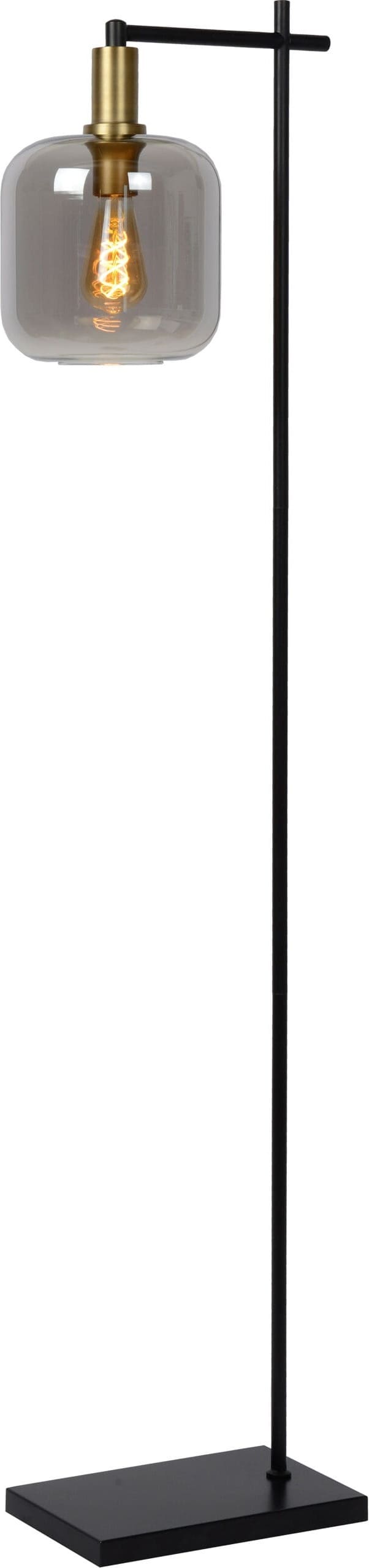 Joanet - Vloerlamp - 1xe27 - Fumé Lucide Vloerlamp 45794/01/65