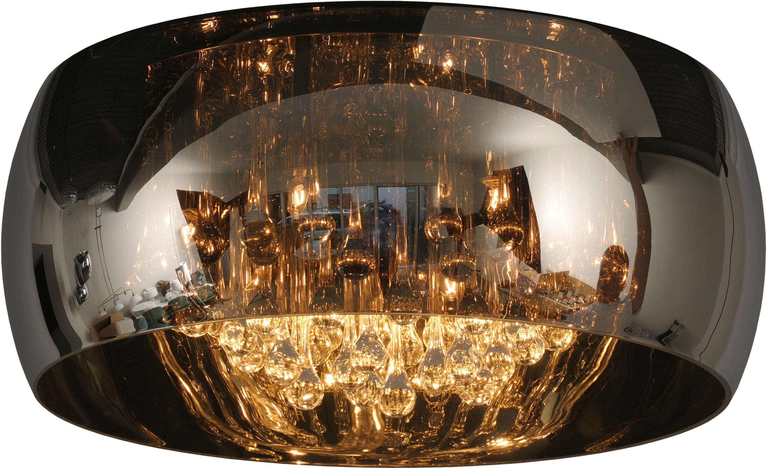 Pearl - Plafonnière - Ø50 cm - 6xg9 - Chroom Lucide Plafondlamp 70163/06/11