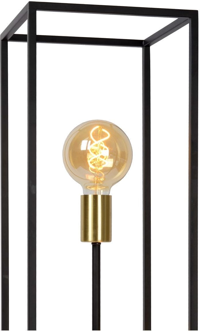 Ruben - Vloerlamp - 3xe27 - Zwart Lucide Vloerlamp 00724/03/30