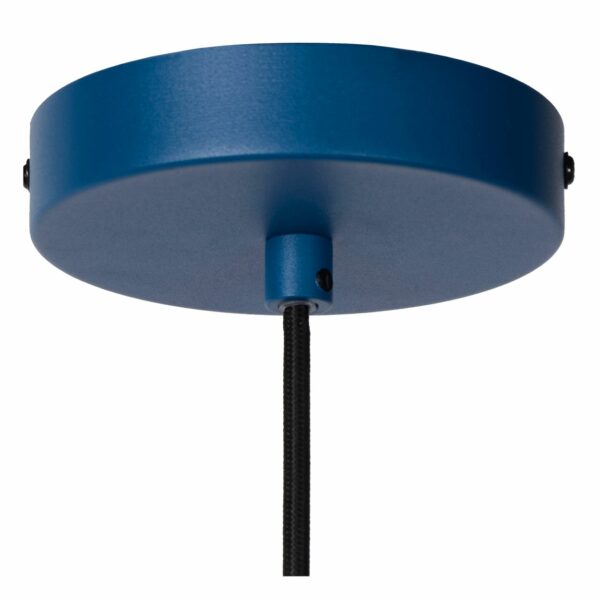 Siemon - Hanglamp - Ø40 cm - 1xe27 - Blauw Lucide Hanglamp 45496/01/35
