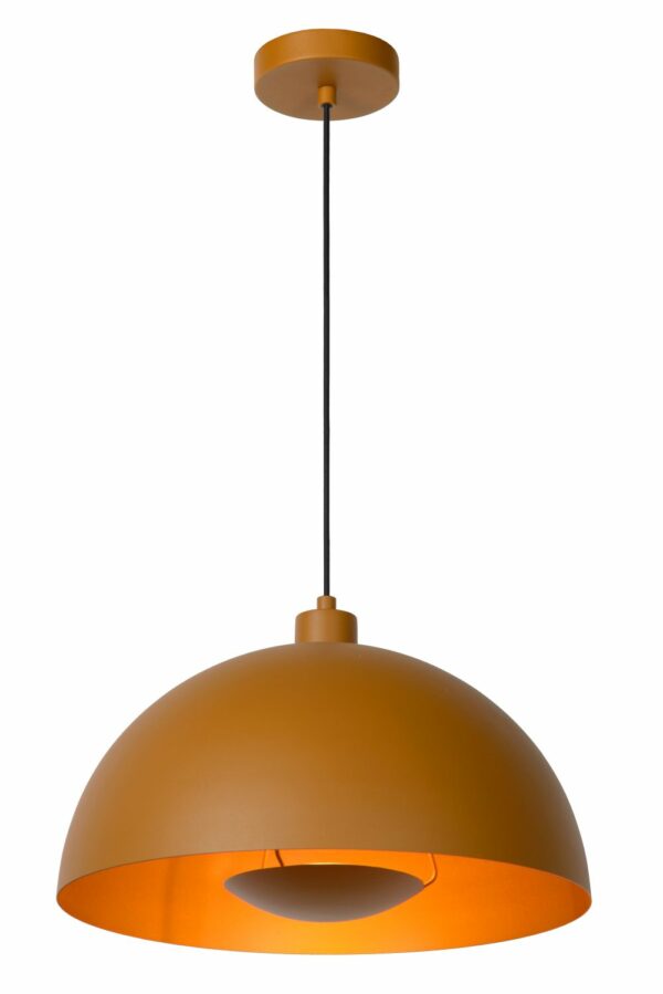 Siemon - Hanglamp - Ø40 cm - 1xe27 - Okergeel Lucide Hanglamp 45496/01/44