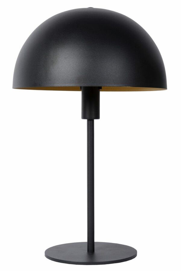 Siemon - Tafellamp - Ø25 cm - 1xe14 - Zwart Lucide Tafellamp 45596/01/30