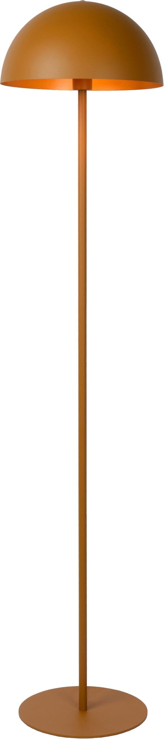 Siemon - Vloerlamp - Ø35 cm - 1xe27 - Okergeel Lucide Vloerlamp 45796/01/44