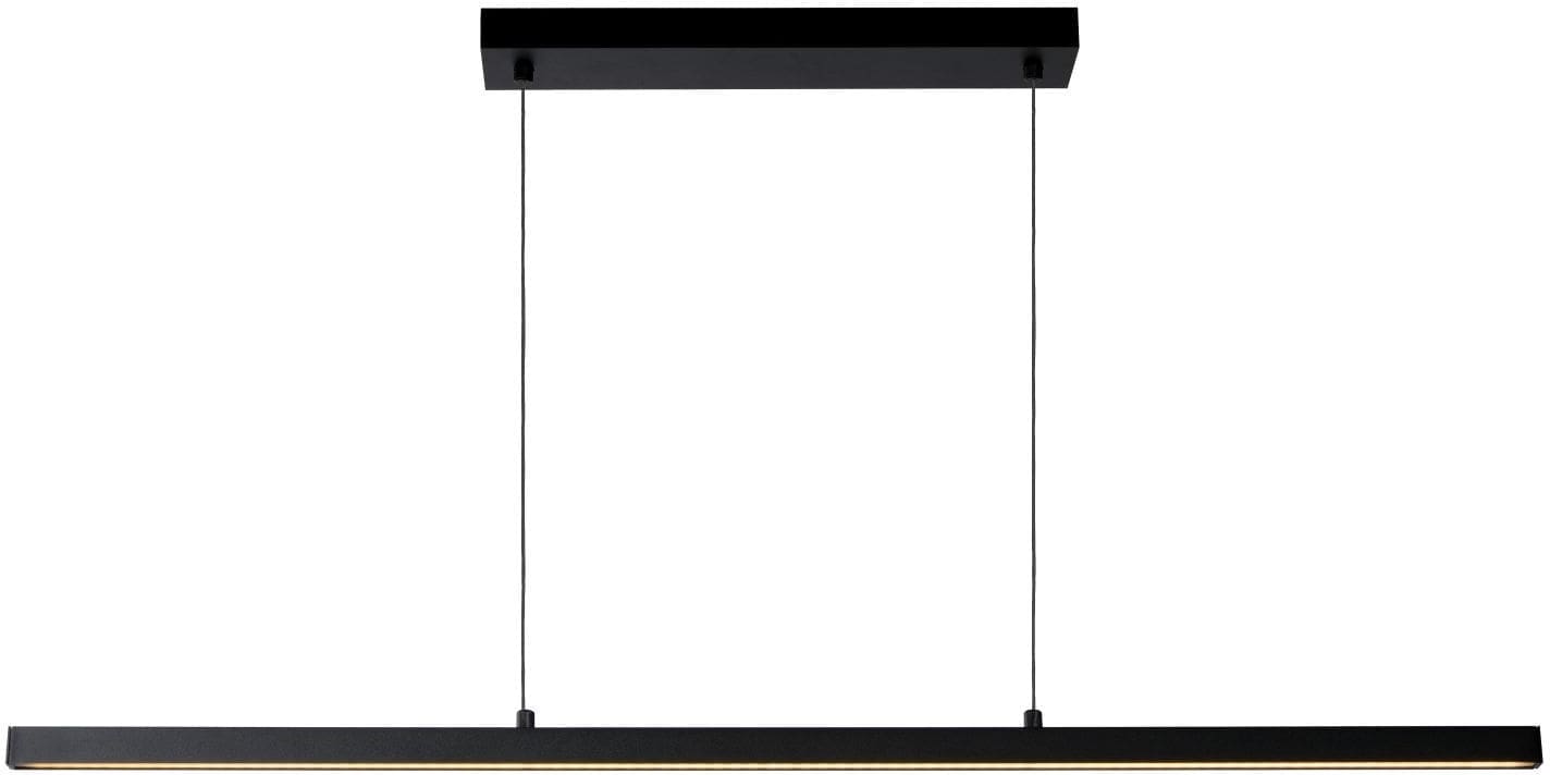 Sigma - Hanglamp - Led Dimb. - 1x38W 2700K - Zwart Lucide Hanglamp 23463/36/30