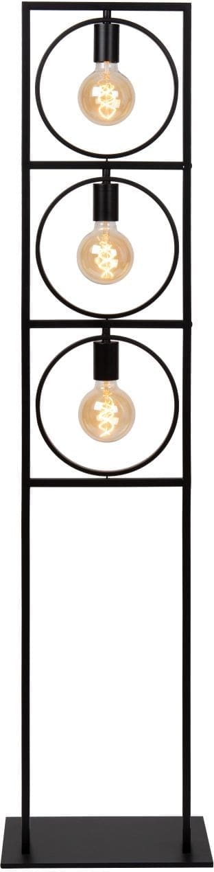 Suus Vloerlamp 3xe27 - Zwart Lucide Vloerlamp 00727/03/30